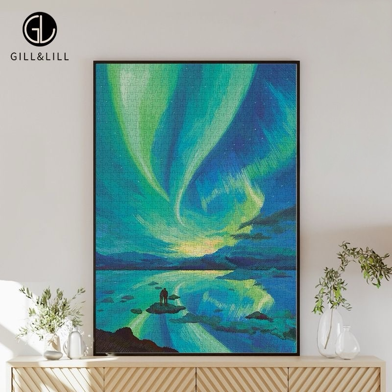 Gill & Lill Promise of Aurora 1000 Piece Puzzle Gill & Lill