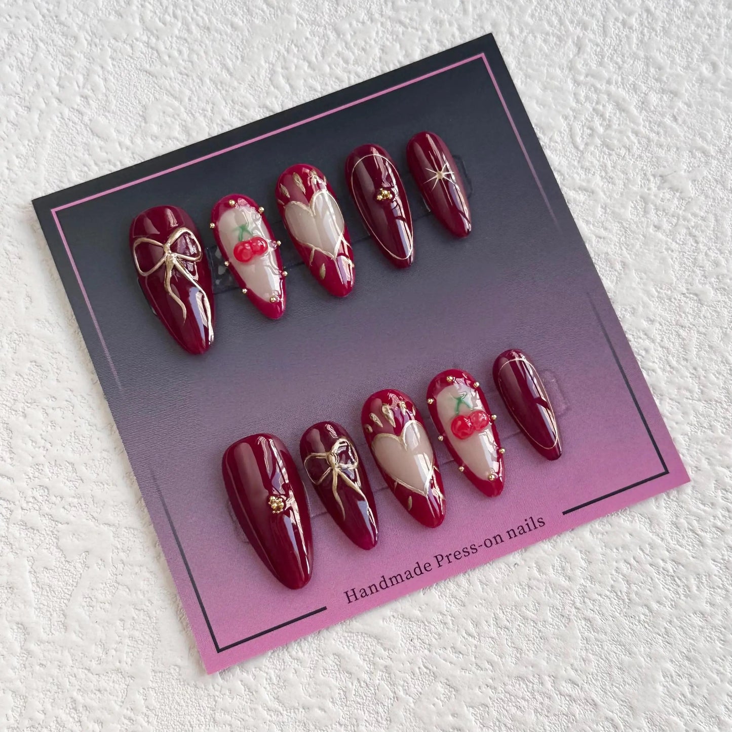 Sweet Cherry Press-on Nails