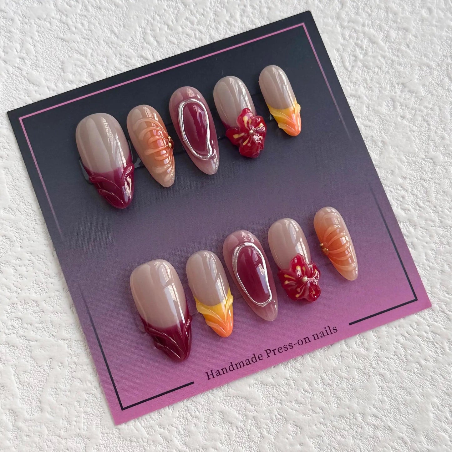 Sculpted Beauty Press-on Nails