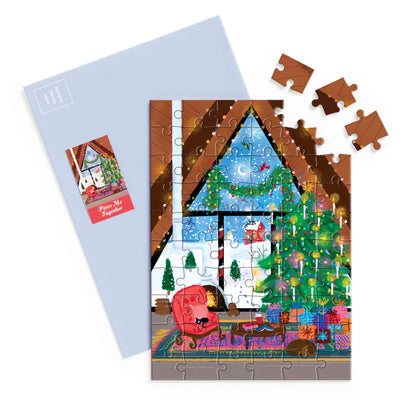 Joy Laforme Cozy Cabin Greeting Card Puzzle