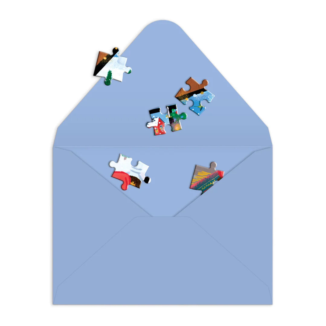 Joy Laforme Cozy Cabin Greeting Card Puzzle