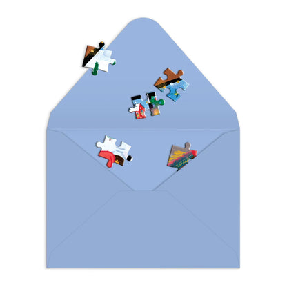 Joy Laforme Cozy Cabin Greeting Card Puzzle