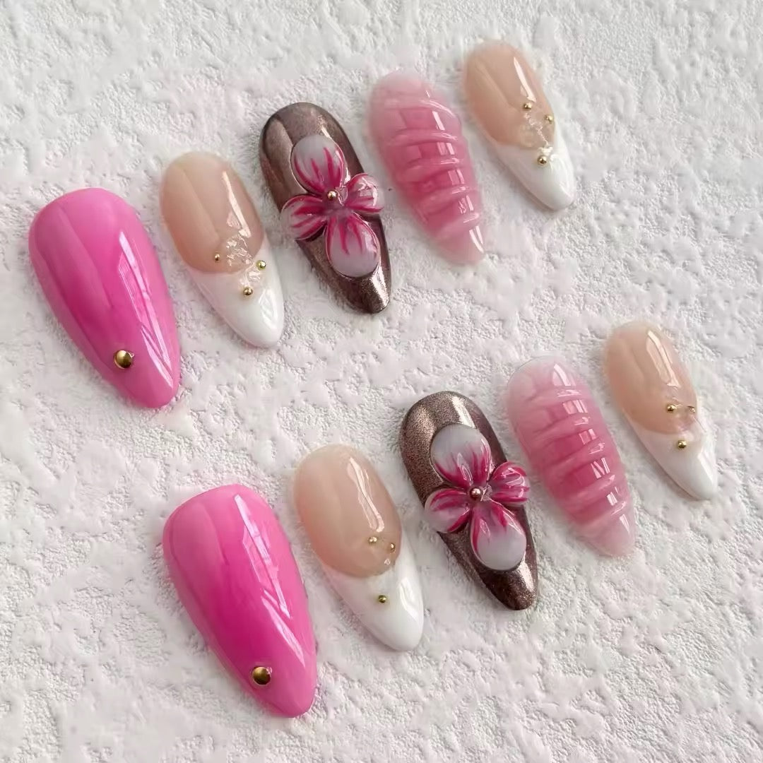 Sweet Girly Press-on Nails