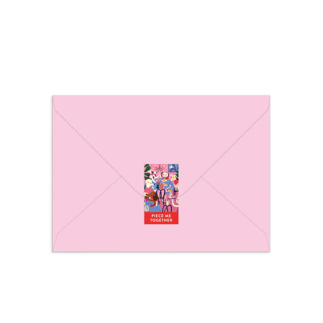 Paws for Love Greeting Card Puzzle