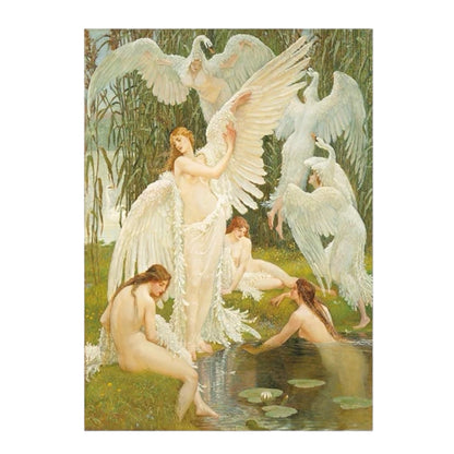 SEREN ART Swan Maidens 1000 Piece Puzzle SEREN ART