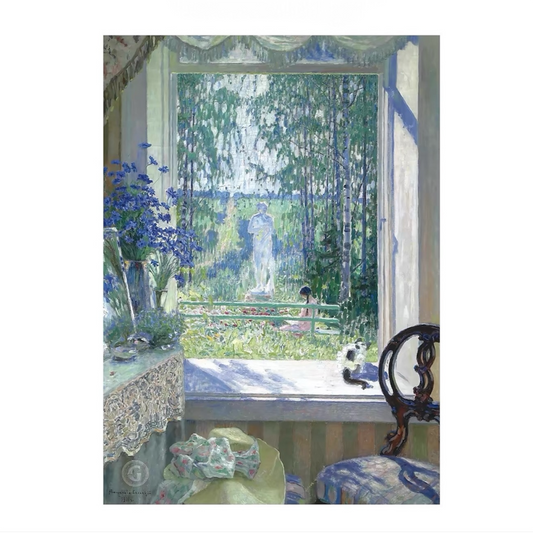 SEREN ART Open Window to the Garden 1000 Piece Puzzle SEREN ART