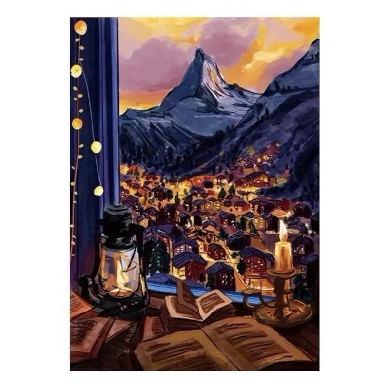 SEREN ART Memories of the Alps 500 Piece Puzzle SEREN ART