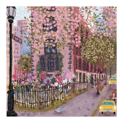Blooming Streets 500 Piece Jigsaw Puzzle