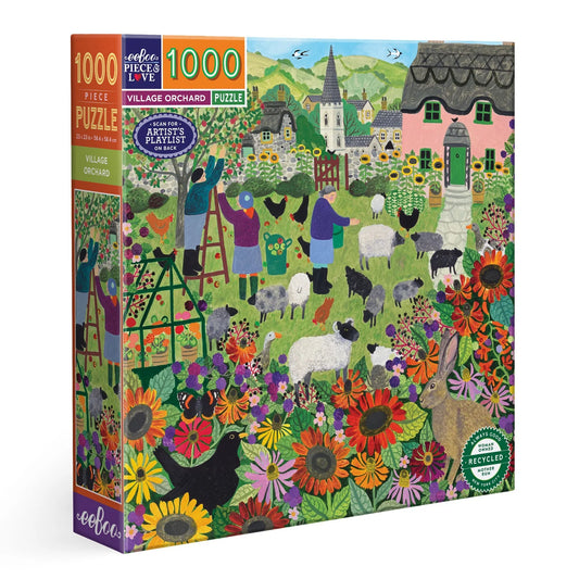 Village Orchard 1000 Piece Puzzle