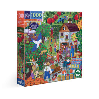 Fall Apple Picking 1000 Piece Puzzle