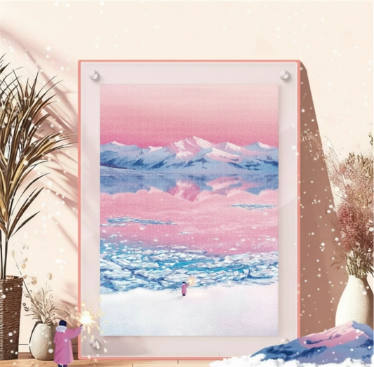 Sayram’s Pink Hour 1000 Piece Puzzle