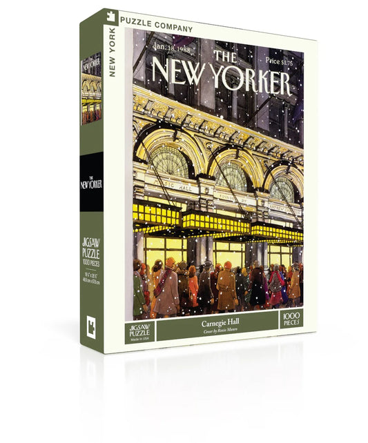Carnegie Hall 1000 Piece Jigsaw Puzzle New York Puzzle Company