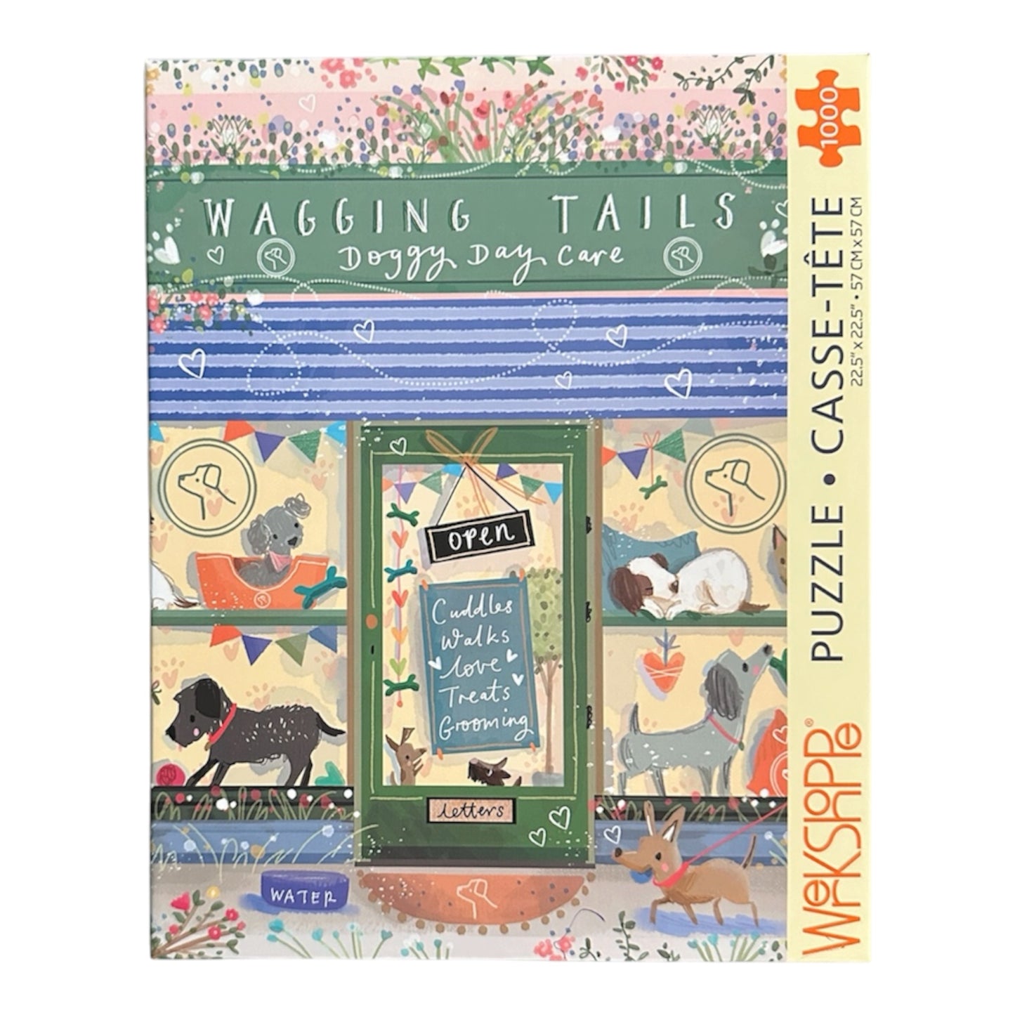WerkShoppe Wagging Tails 1000 Piece Puzzle WerkShoppe