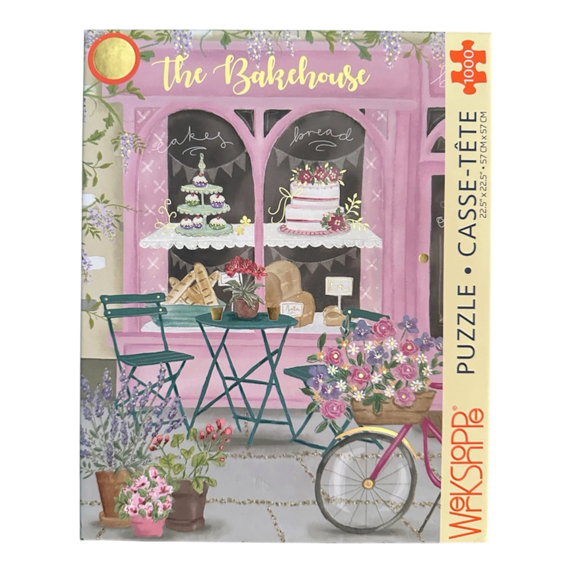 WerkShoppe Cake Shop 1000 Piece Puzzle WerkShoppe