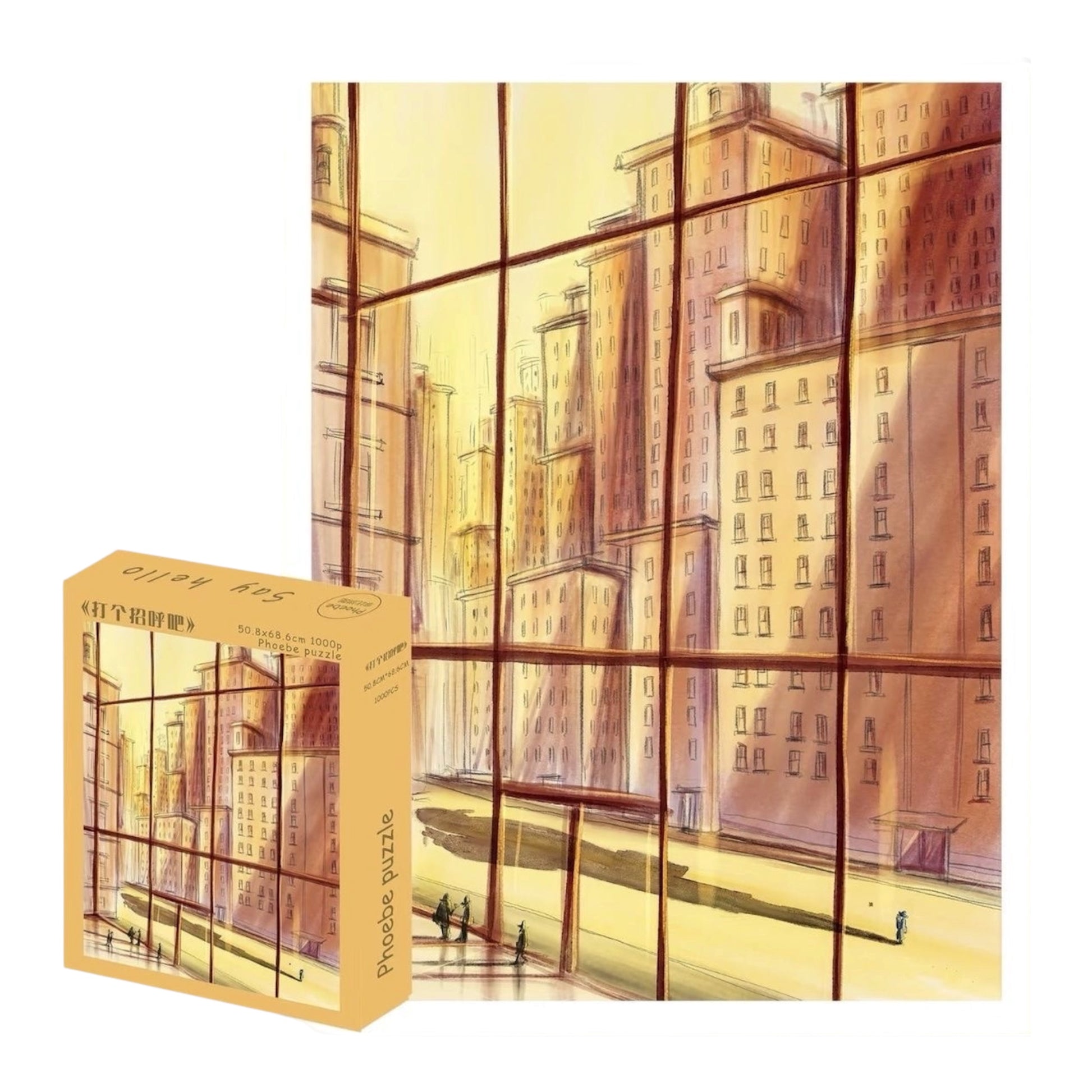 Phoebe Puzzle Say Hello 1000 Piece Jigsaw Puzzle Phoebe Puzzle