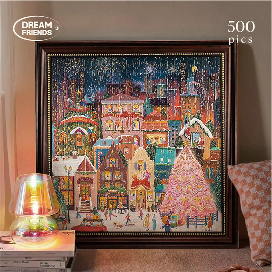 Dream Friends Winter Light 500 Piece Puzzle