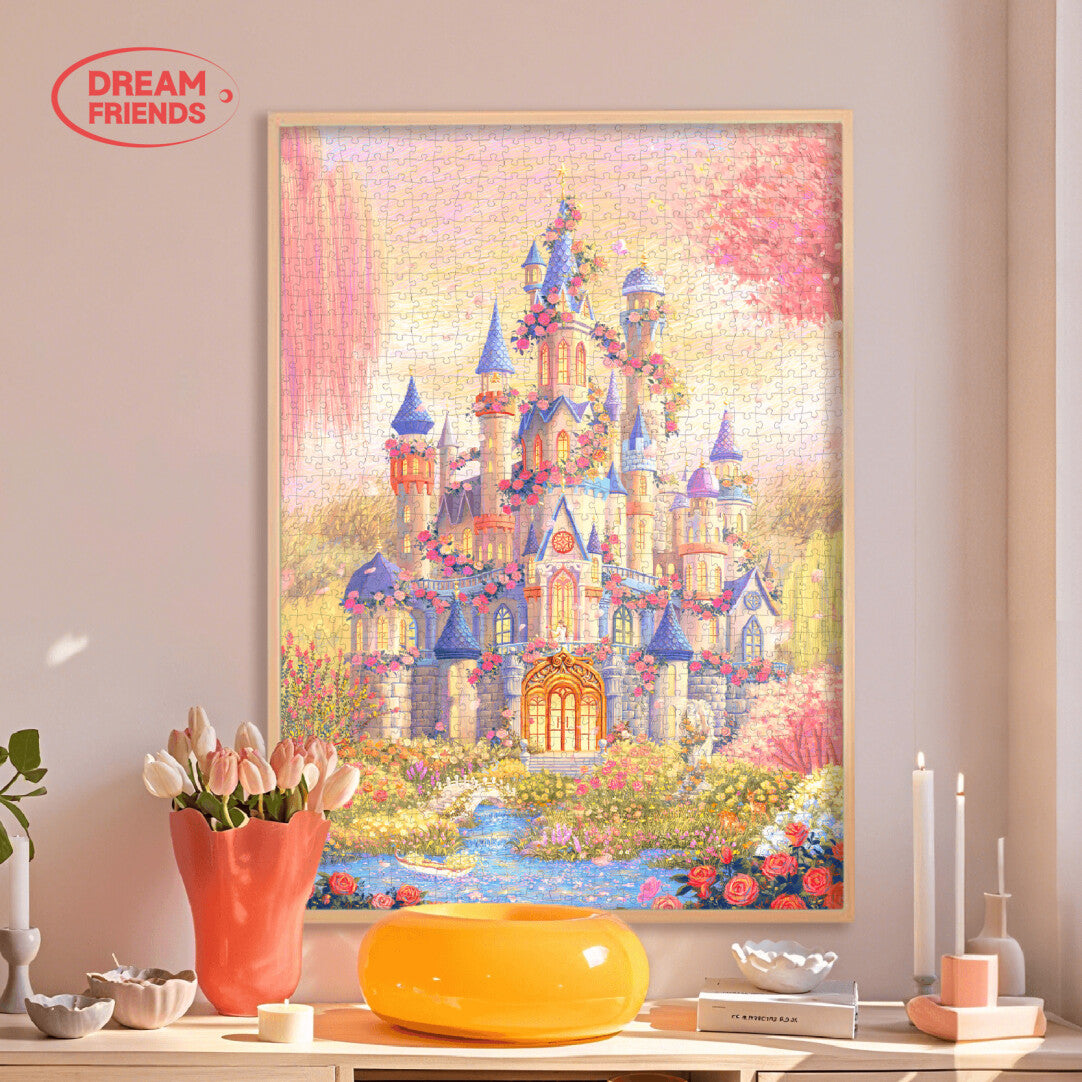 Rose Castle 500 Piece Jigsaw Puzzle