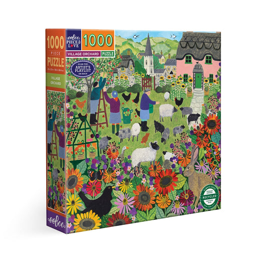 Village Orchard 1000 Piece Puzzle