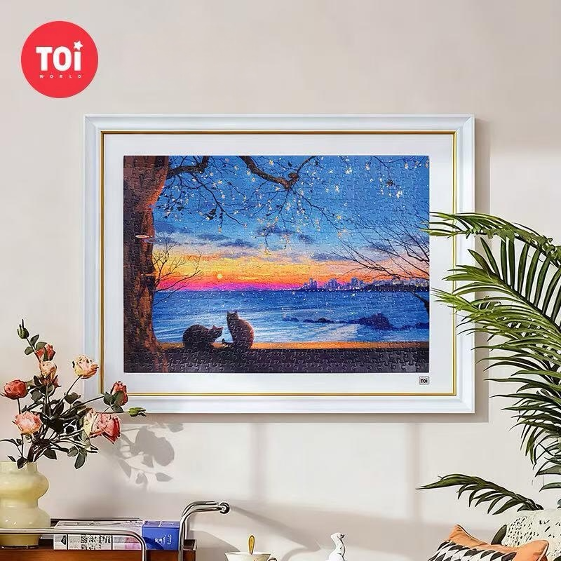 TOi World Twilight’s Edge 500-Piece Jigsaw Puzzle Jigsaw puzzles