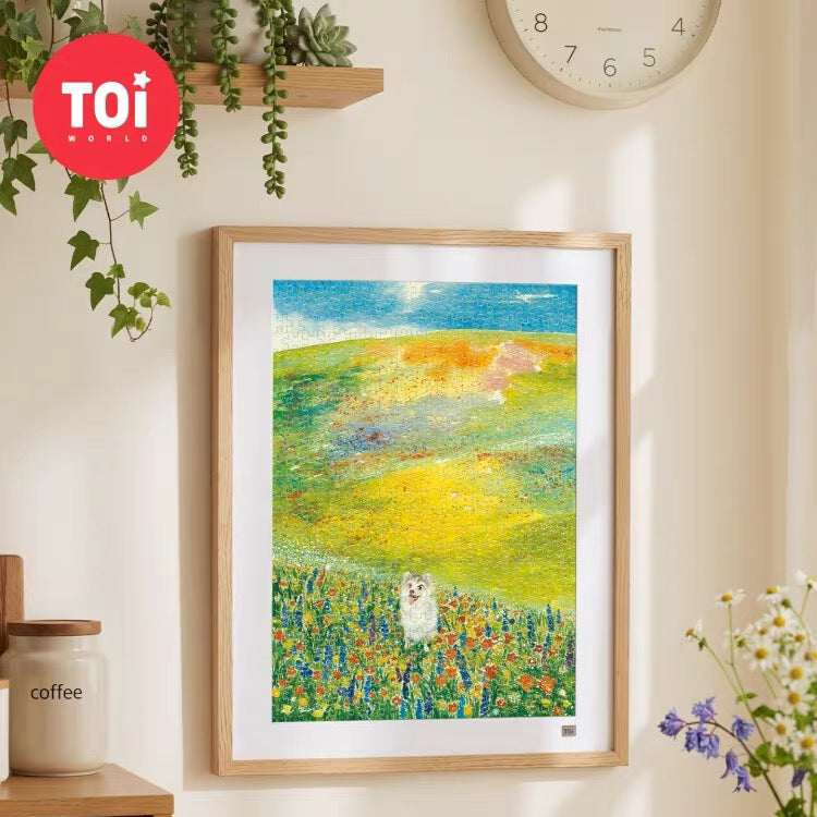 TOI World Ocean of Blossoms 500-Piece Jigsaw Puzzle Phoebe Puzzle