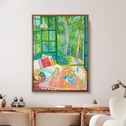 Cheese Cat’s Garden 1000 Piece Puzzle