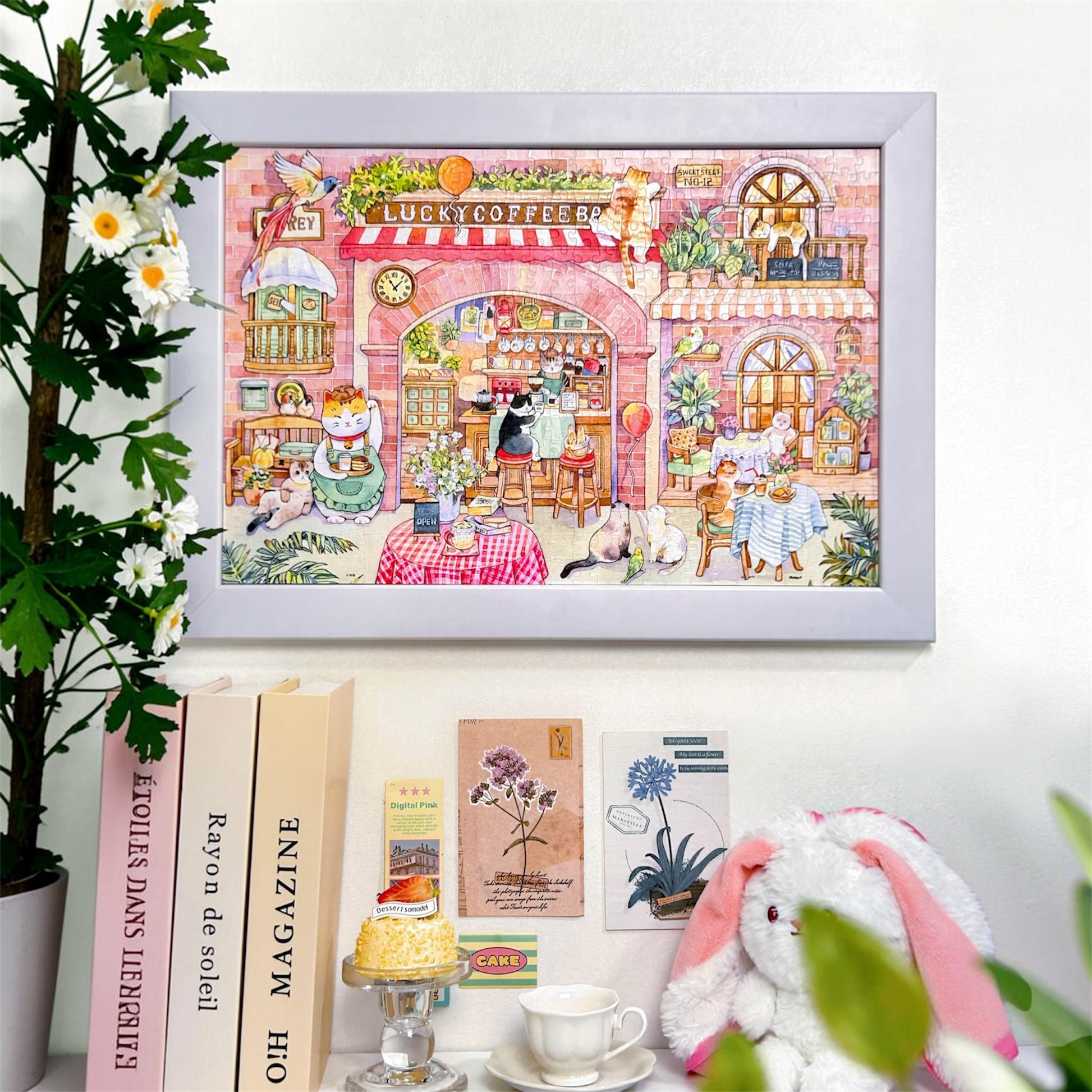 3D-JP Corner Café 504 Piece Puzzle V Boutique Studio