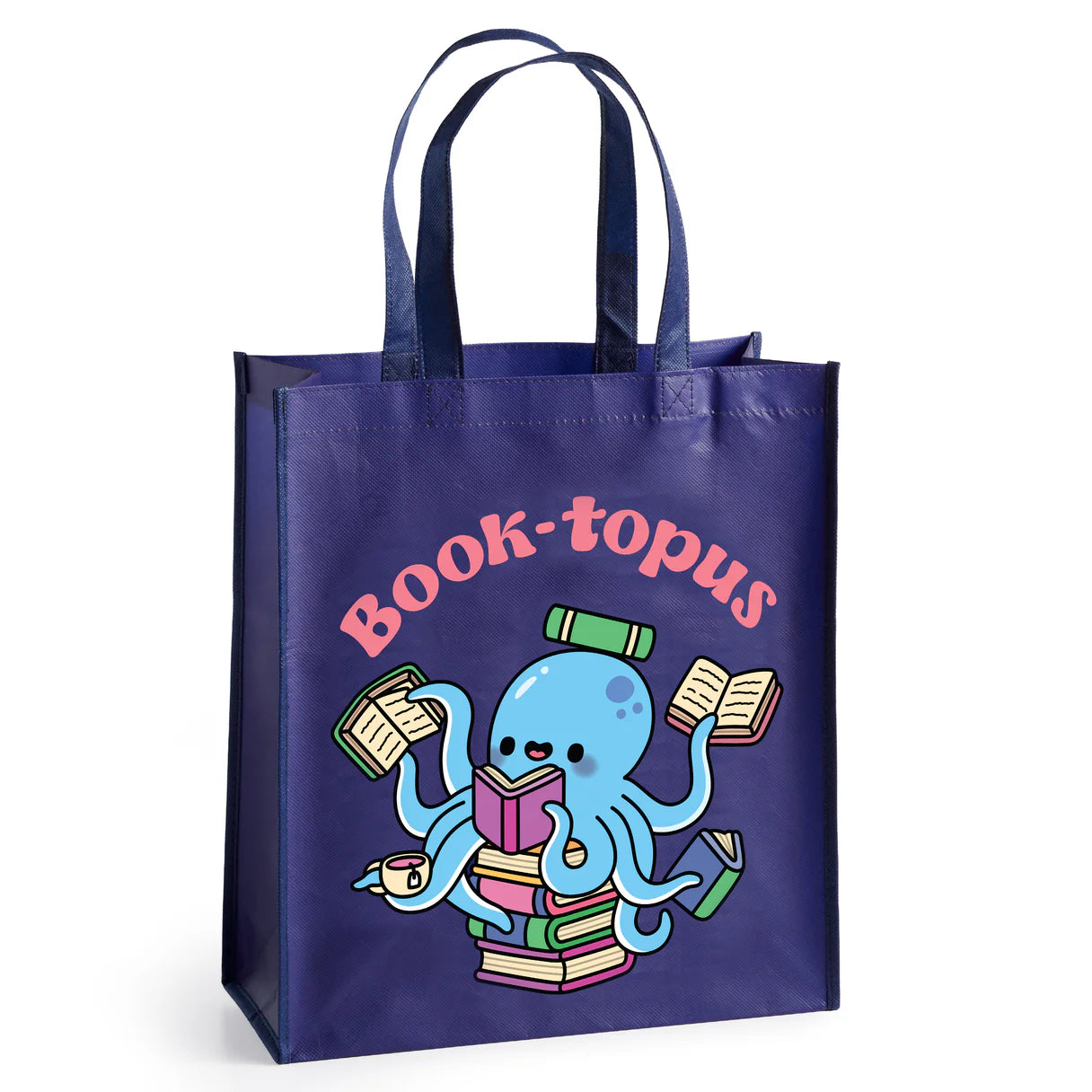 Book-topus Reusable Shopping Bag Mudpuppy