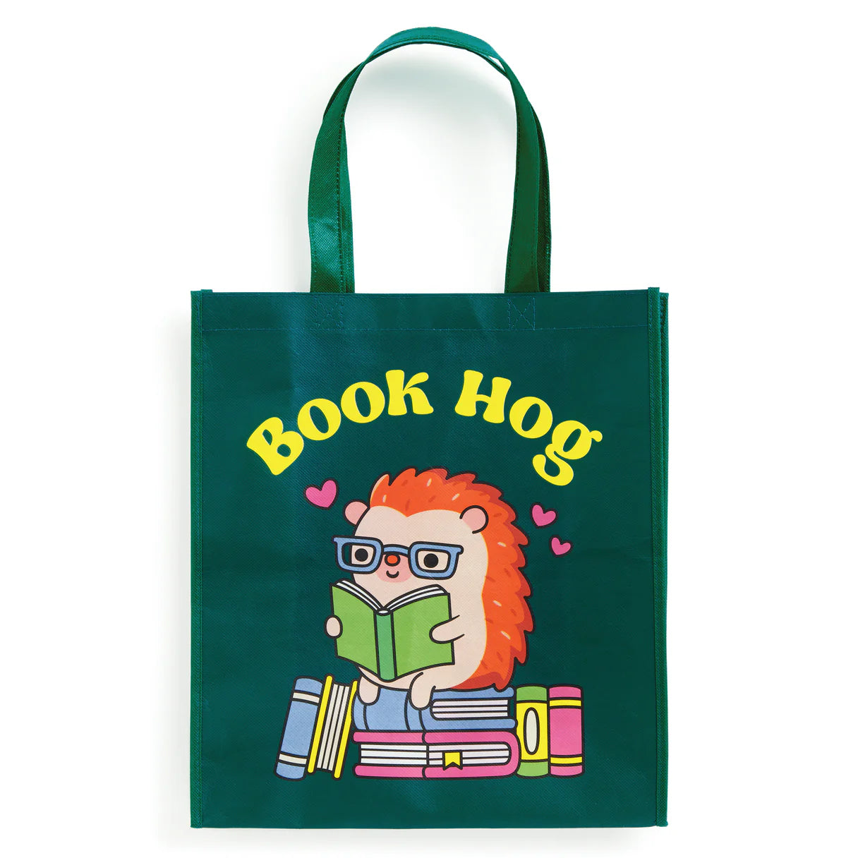 Book Hog Reusable Shopping Bag Mudpuppy