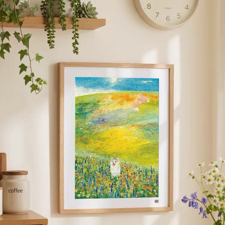 TOI World Ocean of Blossoms 500-Piece Jigsaw Puzzle Phoebe Puzzle