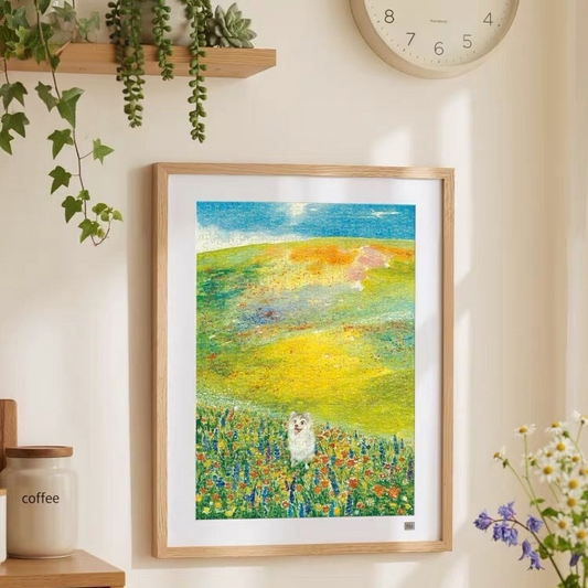 TOI World Ocean of Blossoms 500-Piece Jigsaw Puzzle Phoebe Puzzle