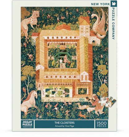 The Cloisters 1500 Piece Jigsaw Puzzle