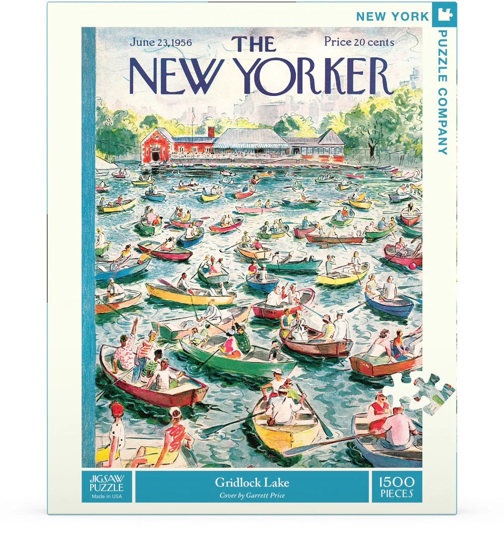 Gridlock Lake 1500 Piece Jigsaw Puzzle