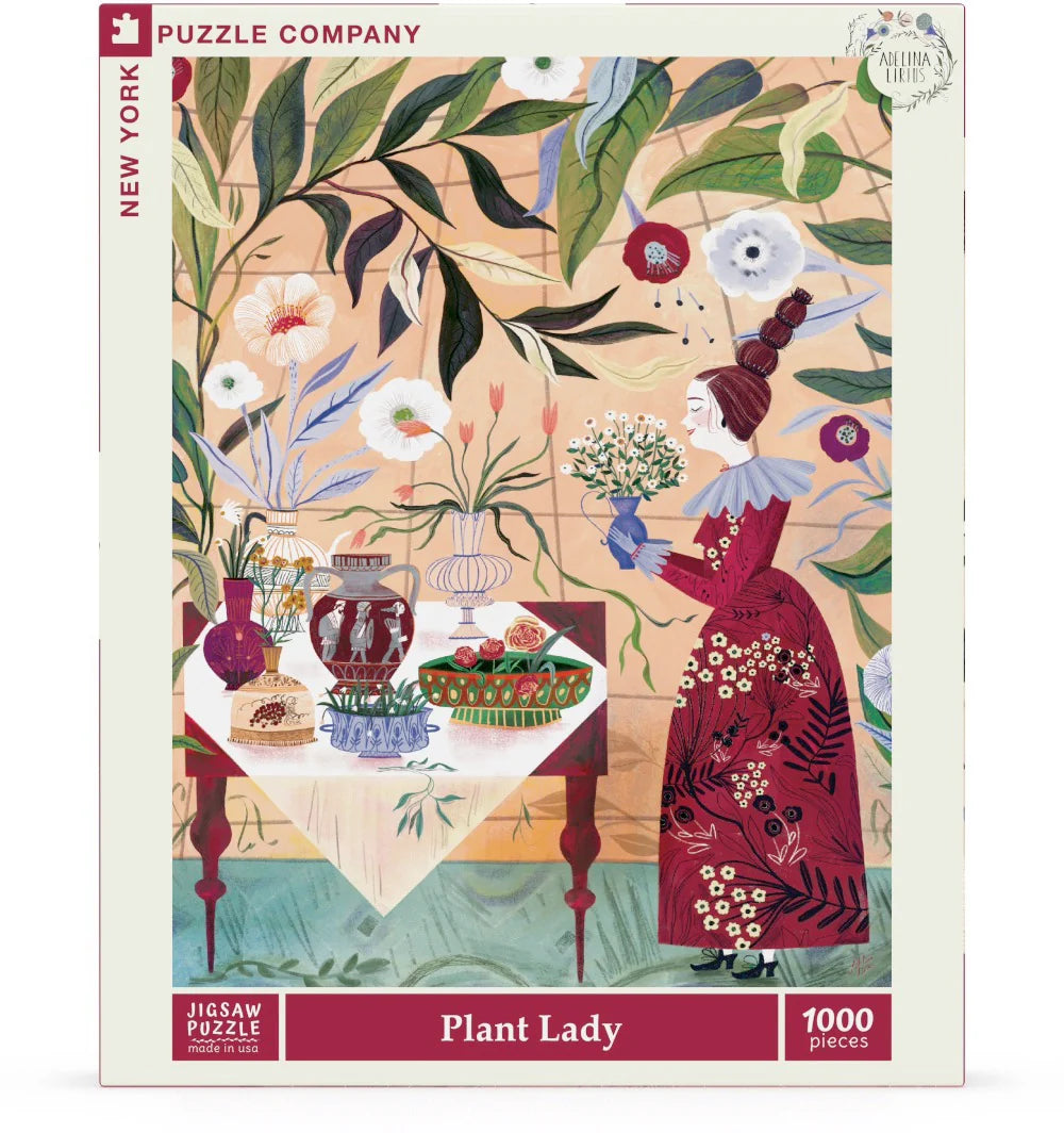 Plant Lady 1000 Piece Jigsaw Puzzle