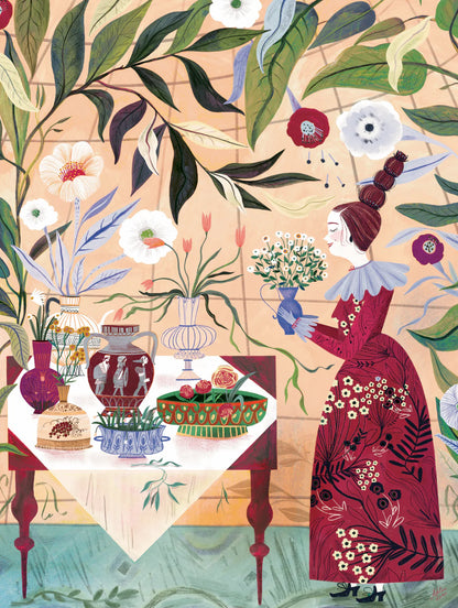 Plant Lady 1000 Piece Jigsaw Puzzle