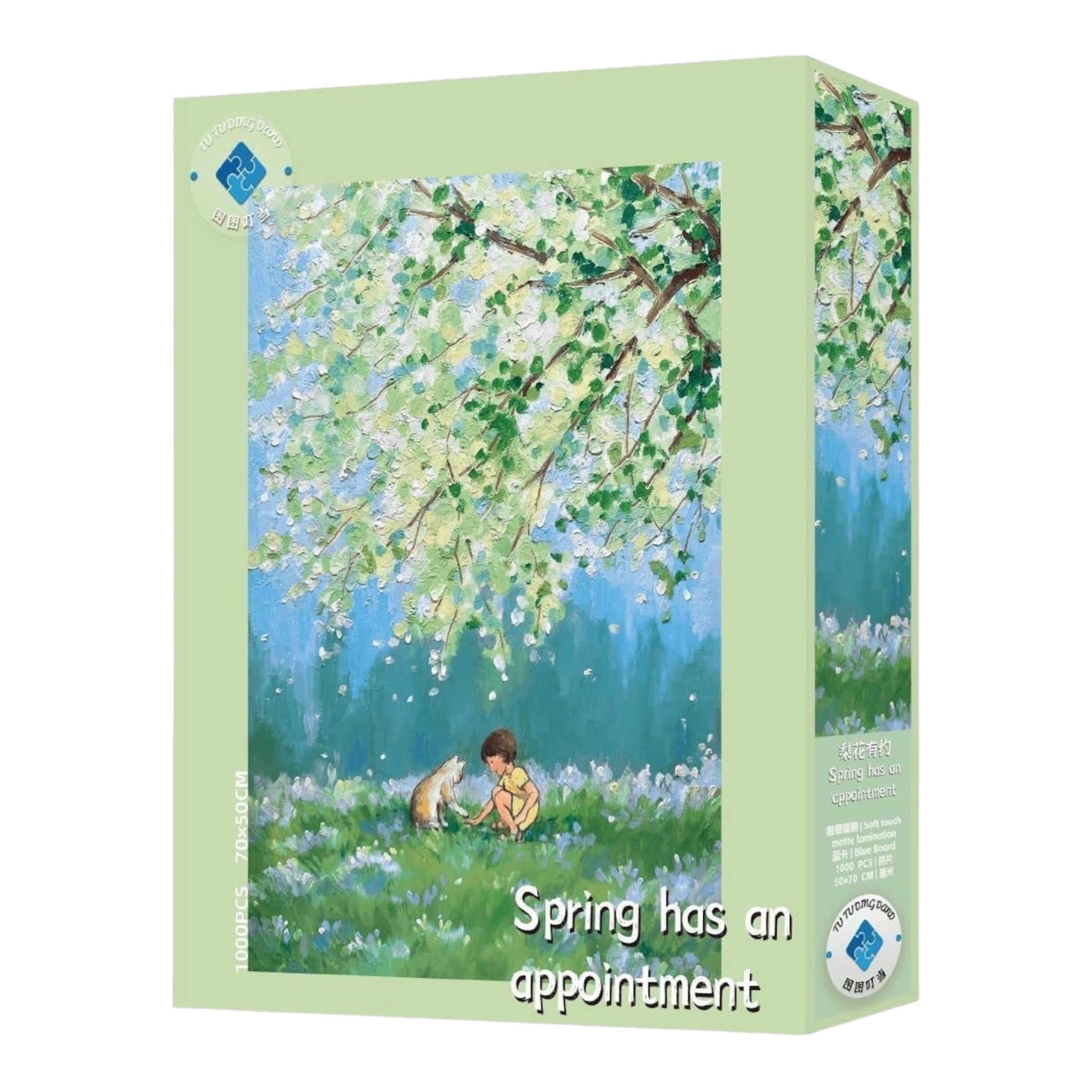 Spring Has an Appointment 1000 Piece Jigsaw Puzzle Tutu Dingdang