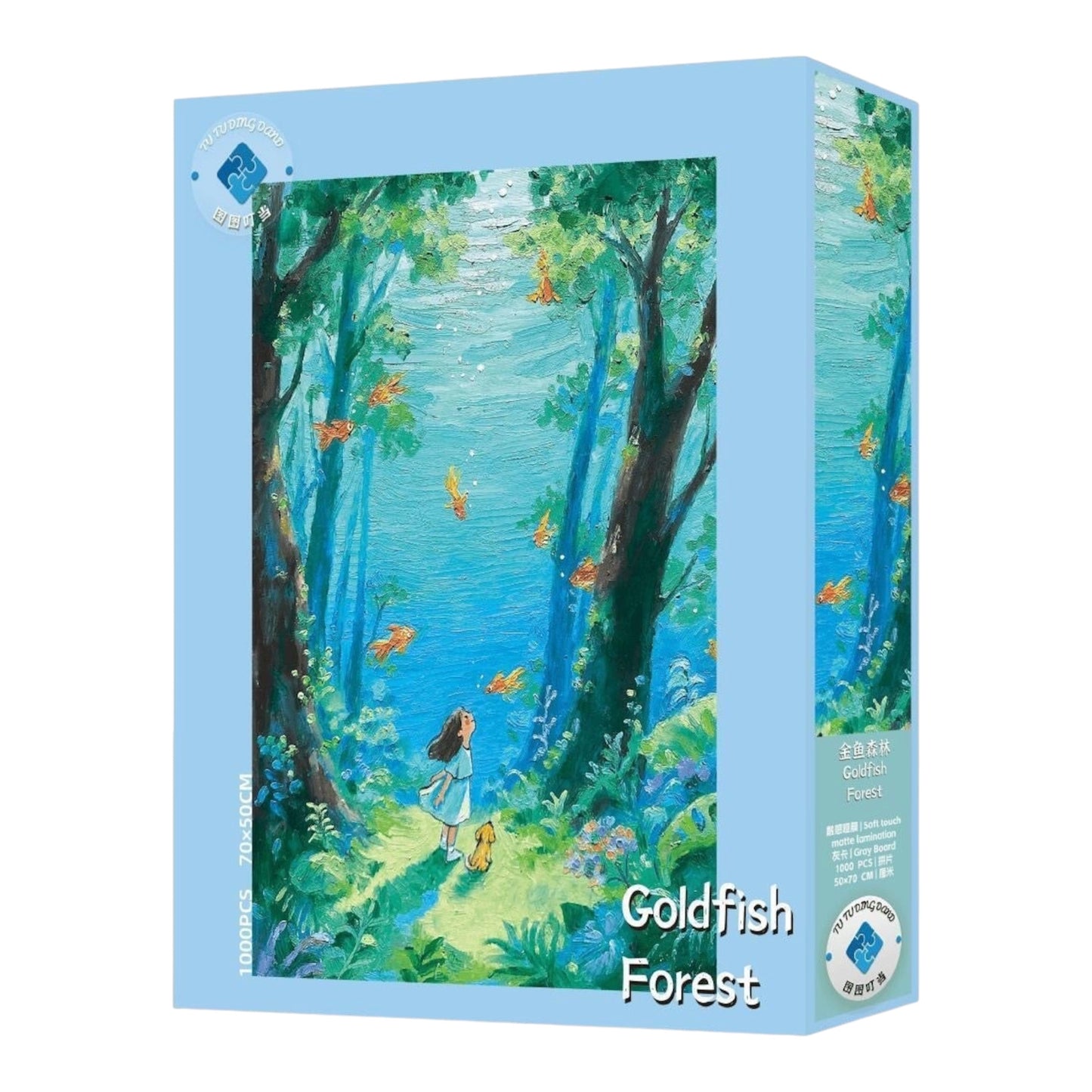 Goldfish Forest 1000 Piece Jigsaw Puzzle Tutu Dingdang