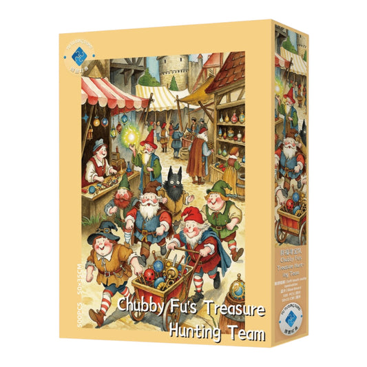 Chubby Fu’s Treasure Hunting Team 500 Piece Jigsaw Puzzle Tutu Dingdang