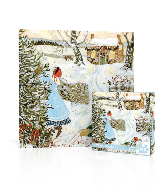 Winter Boughs Mini 100 Piece Mini Puzzle