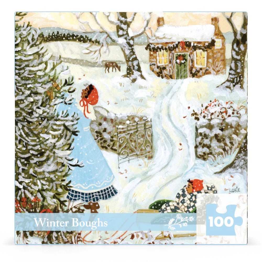 Winter Boughs Mini 100 Piece Mini Puzzle