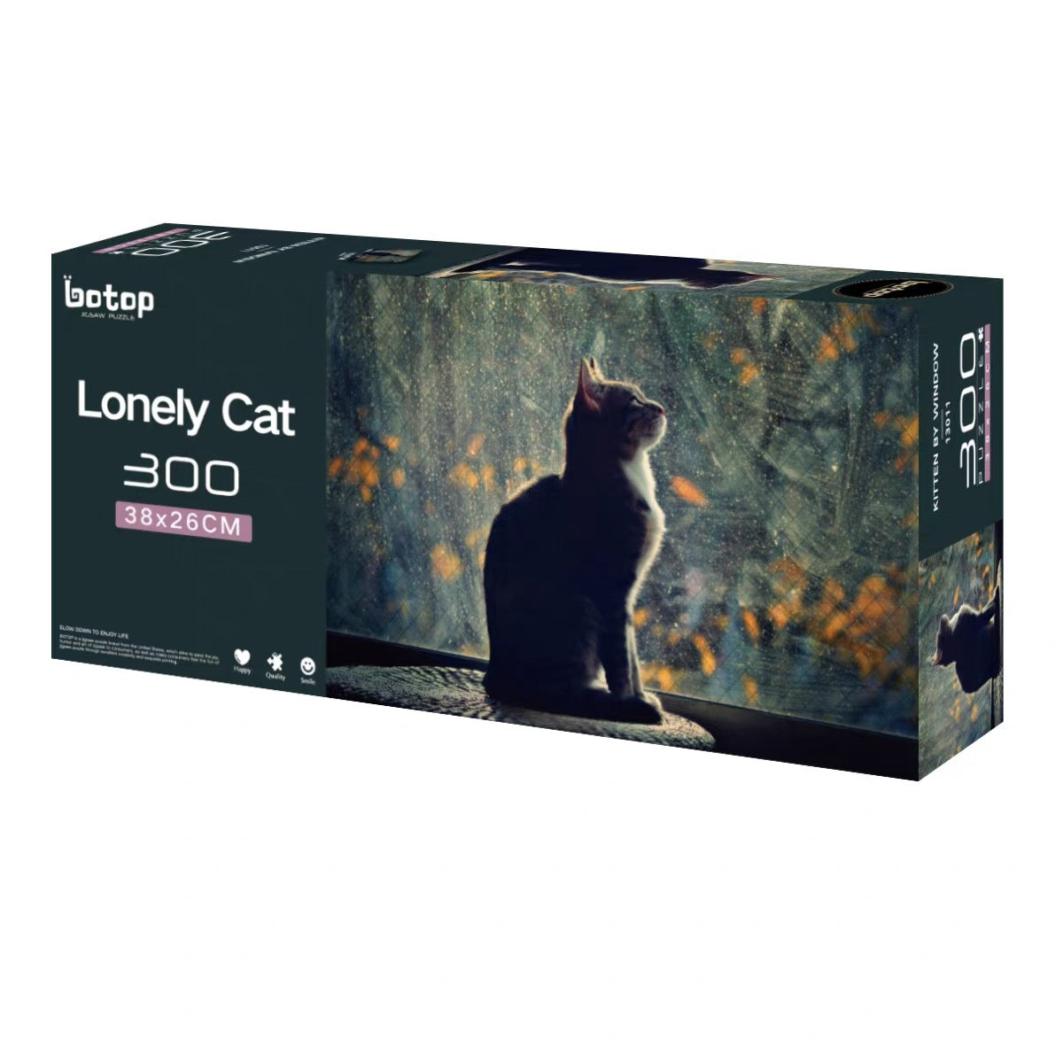 Botop Lonely Cat 300 Piece Jigsaw Puzzle