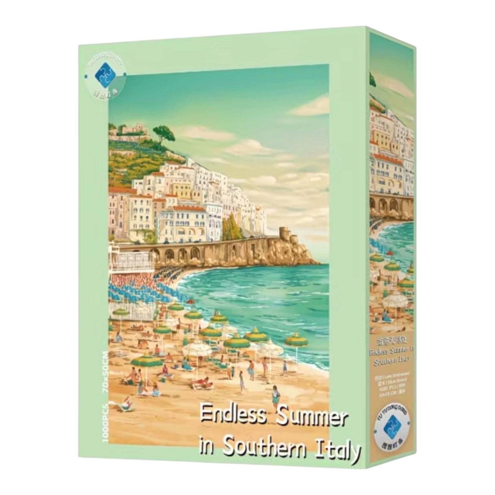 Endless Summer in Southern Italy 1000 Piece Puzzle Tutu Dingdang