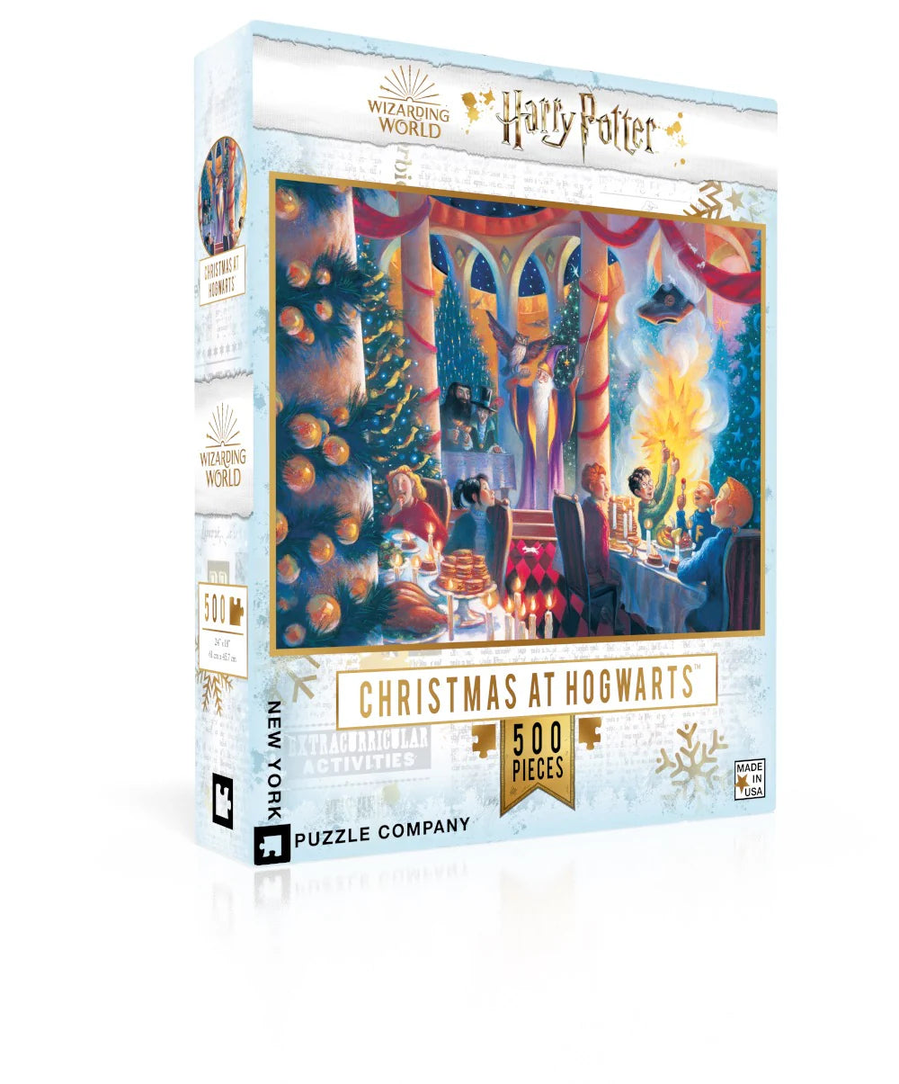 Christmas at Hogwarts 500 Piece Jigsaw Puzzle
