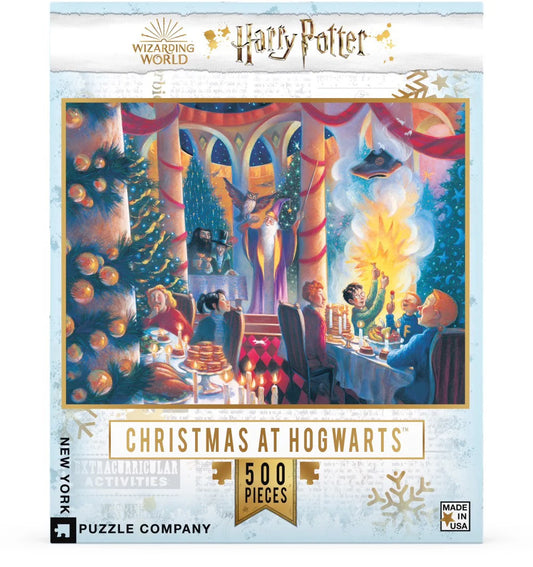 Christmas at Hogwarts 500 Piece Jigsaw Puzzle