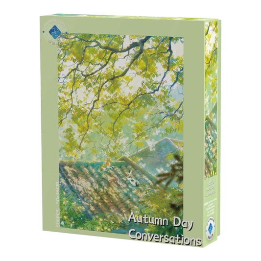 Autumn Day Conversations 500 Piece Jigsaw Puzzle Tutu Dingdang