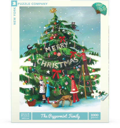 The Peppermint Family 1000 Piece Jigsaw Puzzle