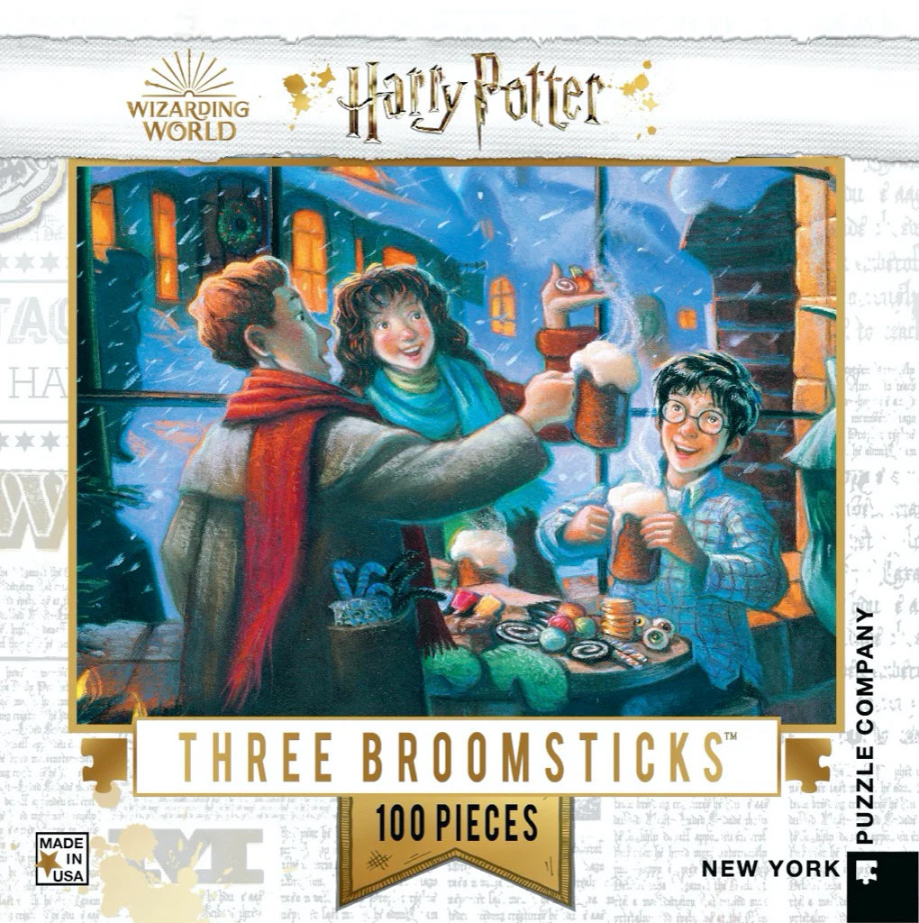 Three Broomsticks Mini 100 Piece Mini Puzzle
