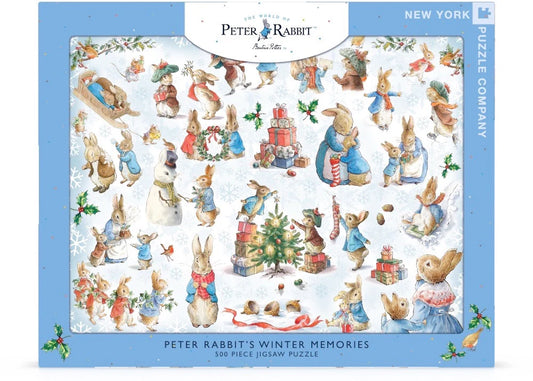 Peter Rabbit's Winter Memories 500 Piece Jigsaw Puzzle