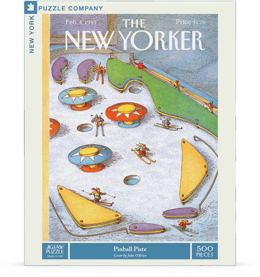 Pinball Piste 500 Piece Jigsaw Puzzle