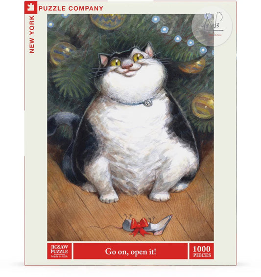 Go on, open it! 1000 Piece Jigsaw Puzzle