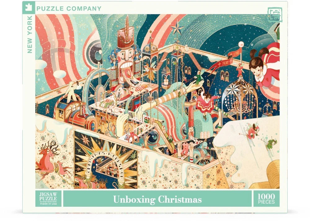 Unboxing Christmas 1000 Piece Jigsaw Puzzle